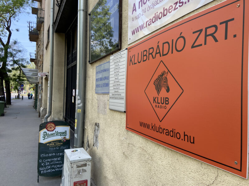 Klubrádió, une radio sans fréquence